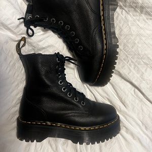Dr Martens JADON BOOT PISA LEATHER PLATFORMS